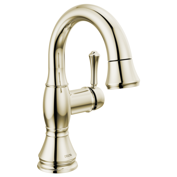 Delta 597-PD-DST Single Handle Pull Down Bathroom Faucet