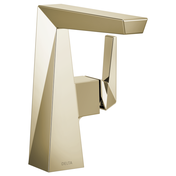 Delta 643-PR-DST Single Handle Mid-Height Bathroom Faucet
