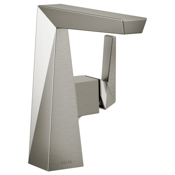 Delta 643-PR-DST Single Handle Mid-Height Bathroom Faucet