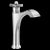 Delta 657-DST Single Handle Mid-Height Vessel Bathroom Faucet
