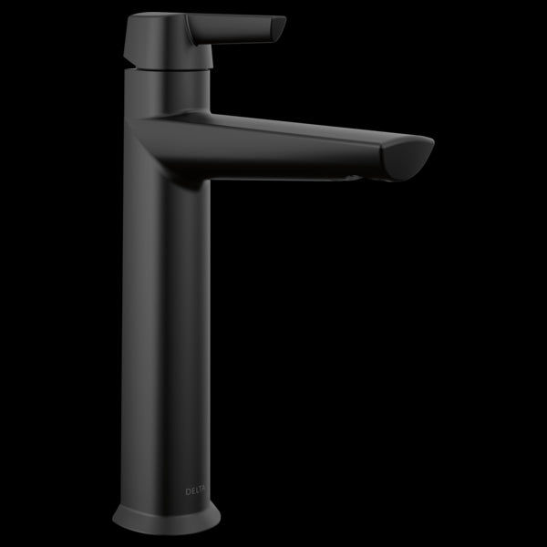Delta 671-BL-DST Single Handle Mid-Height Bathroom Faucet
