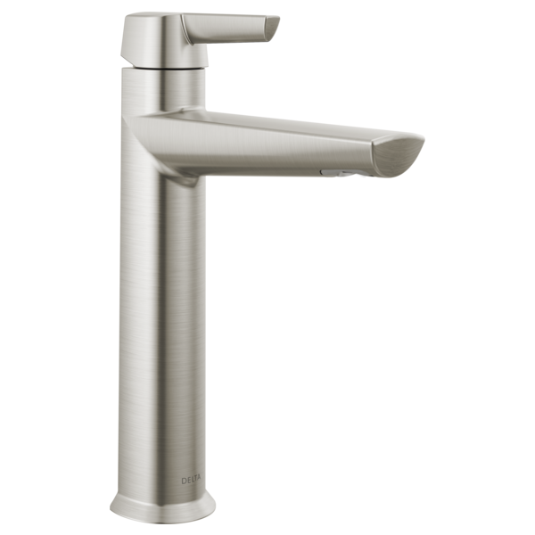 Delta 671-PR-DST Single Handle Mid-Height Bathroom Faucet