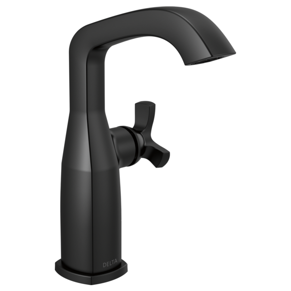 Delta 6766-BL-DST Single Handle Mid-Height Bathroom Faucet