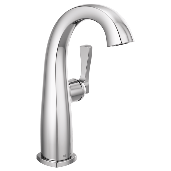 Delta 677-PR-DST Single Handle Mid-Height Bathroom Faucet