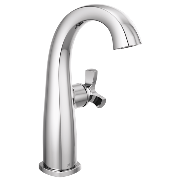 Delta 6776-PR-DST Single Handle Mid-Height Bathroom Faucet