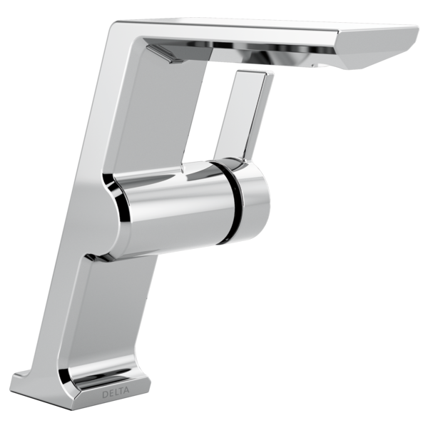 Delta 699-PR-DST Single Handle Mid-Height Vessel Bathroom Faucet