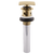Delta 72175 Square Push Pop-Up with Overflow