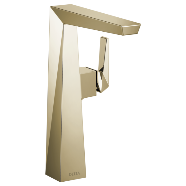 Delta 743-PR-DST Single Handle Vessel Bathroom Faucet