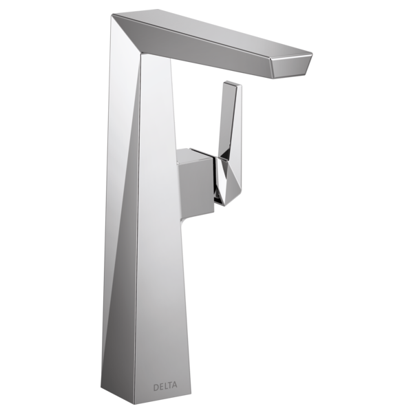 Delta 743-PR-DST Single Handle Vessel Bathroom Faucet