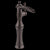 Delta 798LF Single Handle Channel Vessel Bathroom Faucet