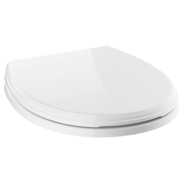 Delta 800901-WH Round Front Standard Close Toilet Seat