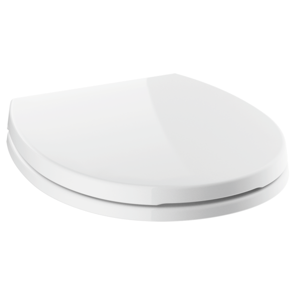 Delta 800903-WH Round Front Standard Close Toilet Seat