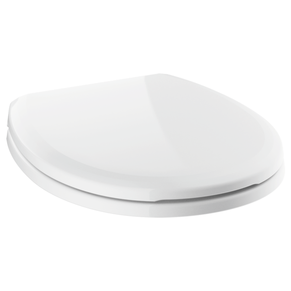 Delta 801902-WH Round Front Slow-Close Toilet Seat