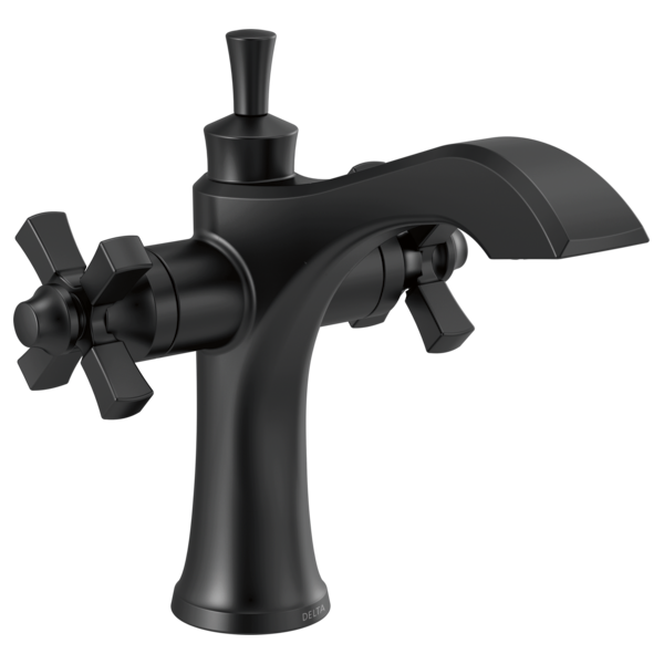 Delta 857-DST Two Handle Single Hole Monoblock Bathroom Faucet - Parent