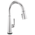 Delta 9182TL-PR-DST Touch2O Technology Kitchen Faucet with Touchless Technology