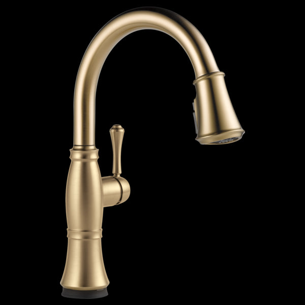 Delta 9197T-PR-DST Single Handle Pull-Down Kitchen Faucet with Touch2Oand Shield Spray Technologies