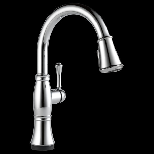 Delta 9197T-PR-DST Single Handle Pull-Down Kitchen Faucet with Touch2Oand Shield Spray Technologies