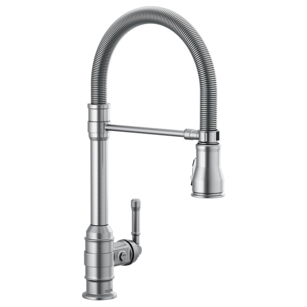 Delta 9690-DST Single Handle Pull-Down Kitchen Faucet with Spring Spout - Parent