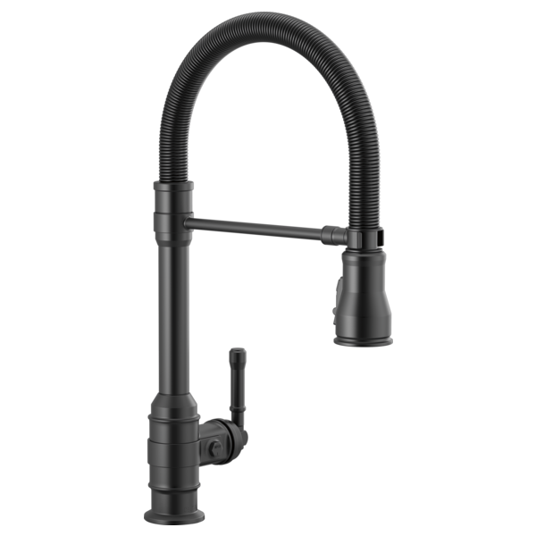 Delta 9690-DST Single Handle Pull-Down Kitchen Faucet with Spring Spout
