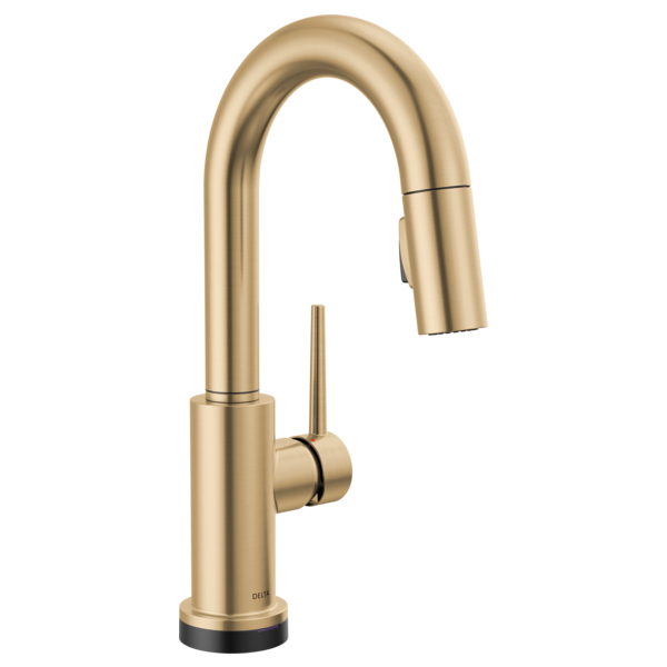 Delta 9959T-DST Single Handle Pull-Down Bar/Prep Faucet with Touch2O Technology