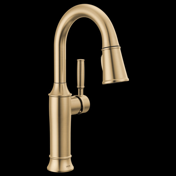 Delta 9984-PR-DST Single Handle Pull-Down Bar/Prep Faucet