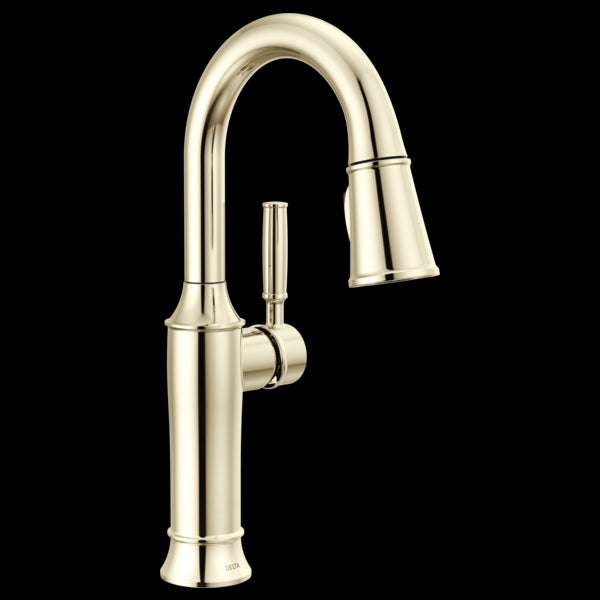 Delta 9984-PR-DST Single Handle Pull-Down Bar/Prep Faucet