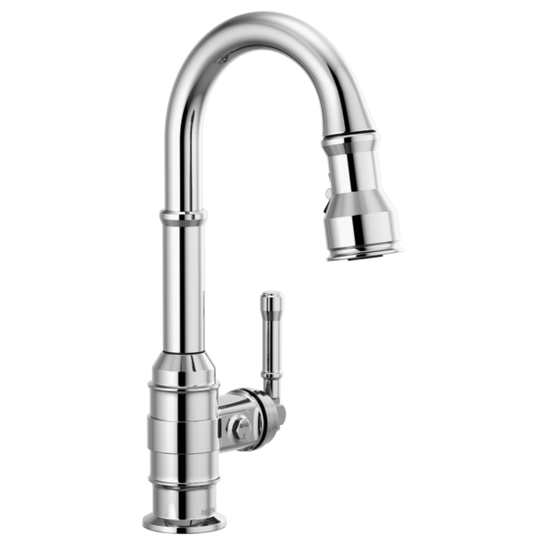Delta 9990-DST Single Handle Pull-Down Bar/Prep Faucet