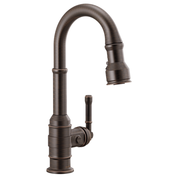 Delta 9990-DST Single Handle Pull-Down Bar/Prep Faucet