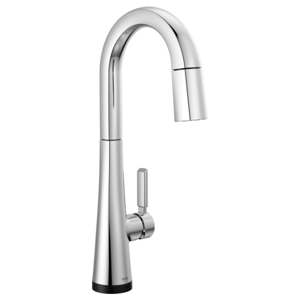 Delta 9991T-PR-DST Single Handle Pull-Down Bar/Prep Faucet with Touch2O Technology
