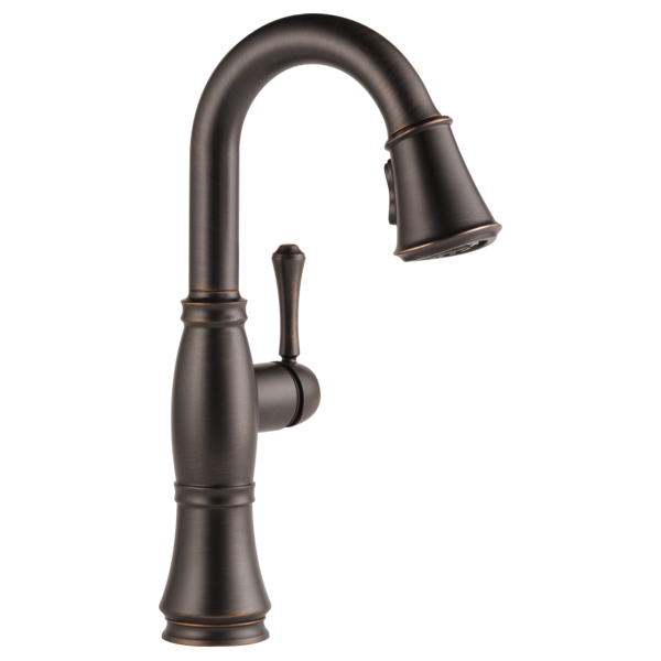 Delta 9997-RB-DST Single Handle Pull-Down Bar/Prep Faucet