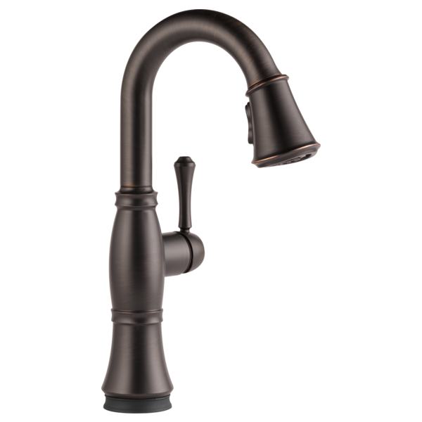 Delta 9997T-RB-DST Single Handle Pull-Down Bar/Prep Faucet with Touch2O Technology