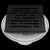 Delta DT062412 4" Tile-In Square Shower Drain