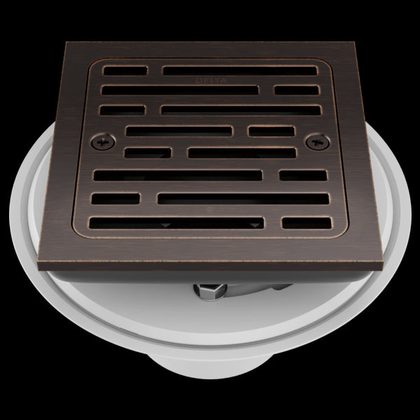 Delta DT062412 4" Tile-In Square Shower Drain