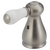 Delta H277 Porcelain Lever Handle Set - Bathroom