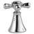 Delta H295 Metal Cross Handle Set - Deck Mount Bathroom & Bidet - Parent