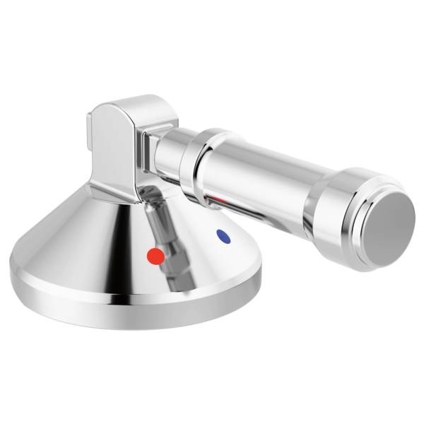 Delta H576 3-Hole Roman Tub with Hand Shower - Handle Kit-Level