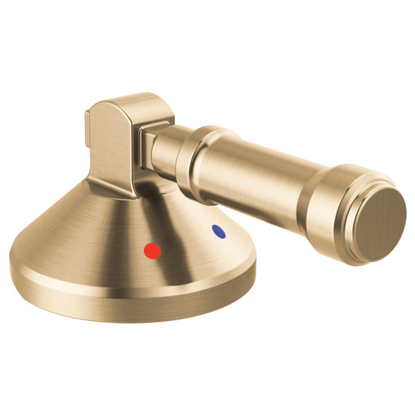 Delta H576 3-Hole Roman Tub with Hand Shower - Handle Kit-Level