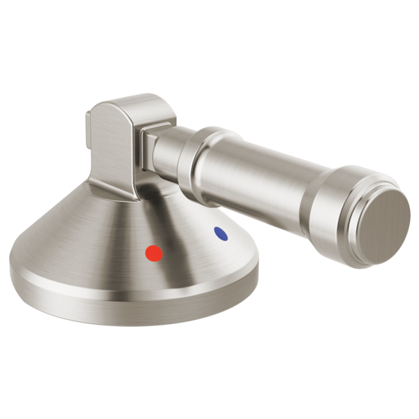 Delta H576 3-Hole Roman Tub with Hand Shower - Handle Kit-Level