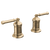 Delta H596 2 Handle Roman Tub Handle Kit-Lever