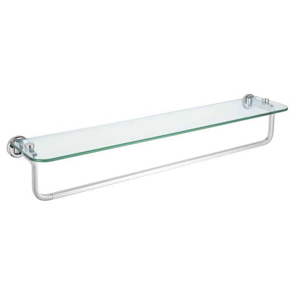 Delta IAO35032 24" Towel Bar with Glass Shelf