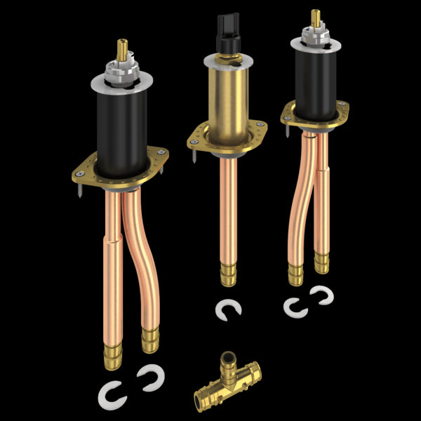 Delta R2707-MF Two Handle Flexible Mount - PEX Cold Expansion