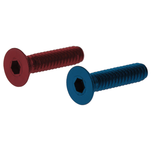 Delta RP12490 Screws - Red / Blue