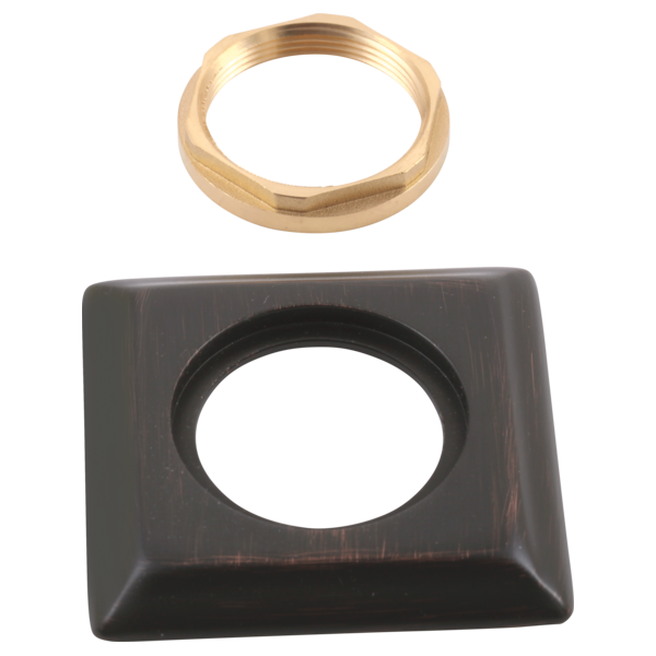 Delta RP53410 Handle Base, Nut & Gasket - Roman Tub