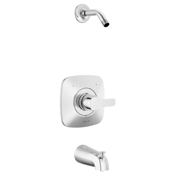 Delta T144339-LHD-PP Monitor 14 Series Tub & Shower Trim - Less Head