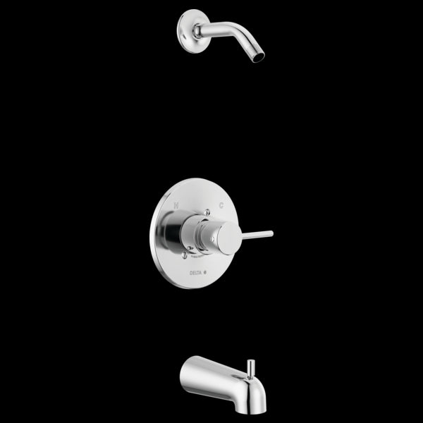 Delta T14459-LHD-PP Monitor 14 Series Tub & Shower Trim - Less Head