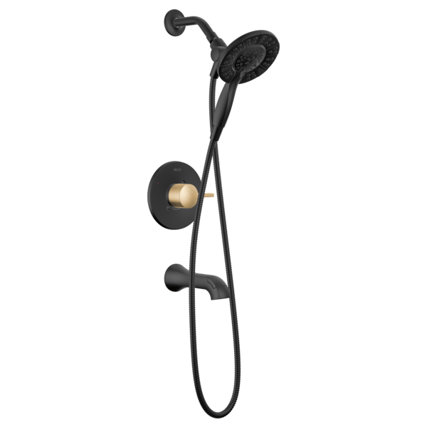 Delta T144855-I Monitor 14 Series Tub and Shower Trim Only with In2ition Hand Shower