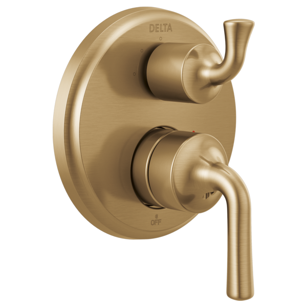 Delta T24833 Two-Handle Monitor 14 Series Valve Trim with 3-Setting Integrated Diverter