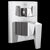 Delta T24843 Two-Handle Monitor 14 Series Valve Trim with 3-Setting Diverter