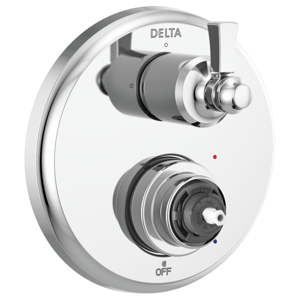 Delta T24856-LHP Traditional 2-Handle Monitor 14 Series Valve Trim with 3 Setting Diverter