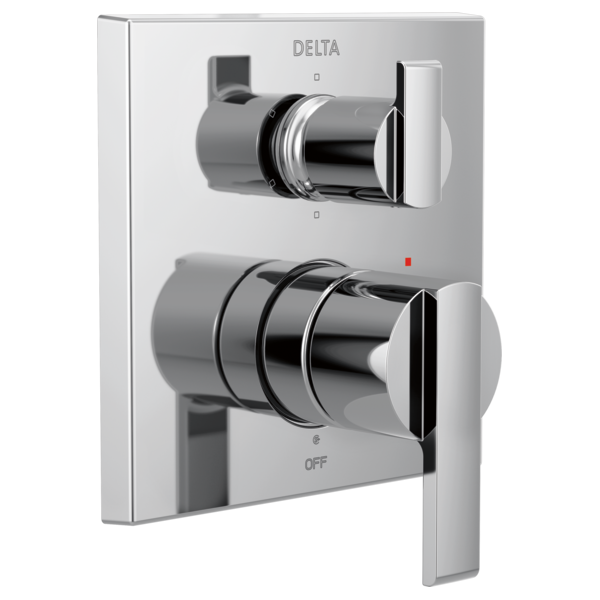 Delta T24967 Angular Modern Monitor 14 Series Valve Trim with 6-Setting Integrated Diverter - Parent